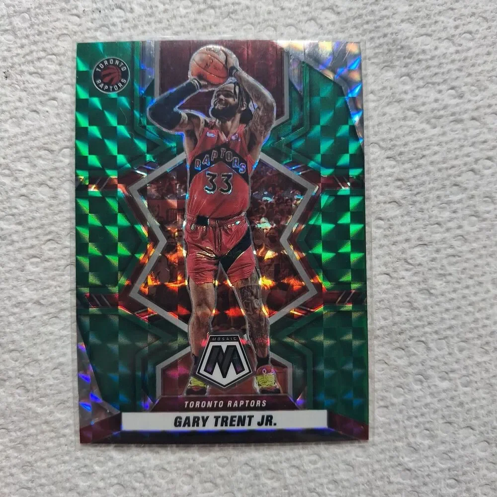 2021-22 Panini Mosaic - Gary Trent Jr. #39 Green Mosaic Prizm